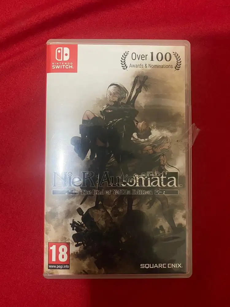 Kaset Cartridge Games Nintendo Switch Nier Automata Second Like New