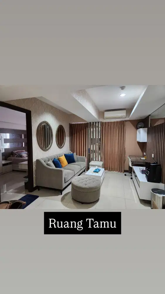 DIJUAL APARTEMEN H RESIDENCE 2 KT 2 KM