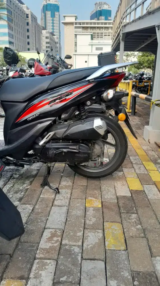 Honda Spacy 2014 Merah Hitam Second