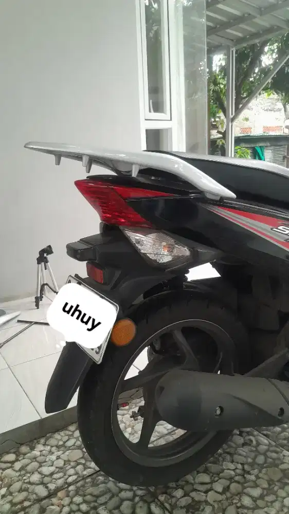 Honda Spacy 2014 Merah Hitam Second