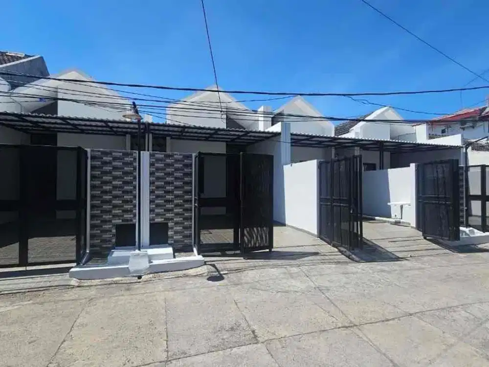Jual rumah baru 1 lantai Pondok tjandra 800 juta-an saja