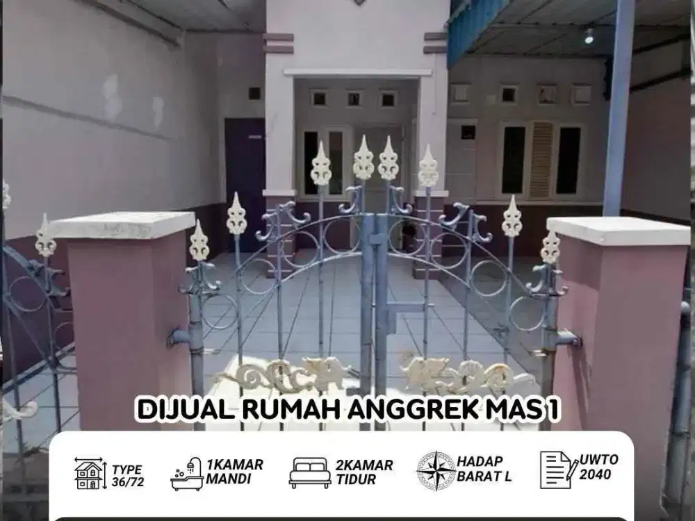 Dijual Rumah Anggrek Mas 1 Batam Center
