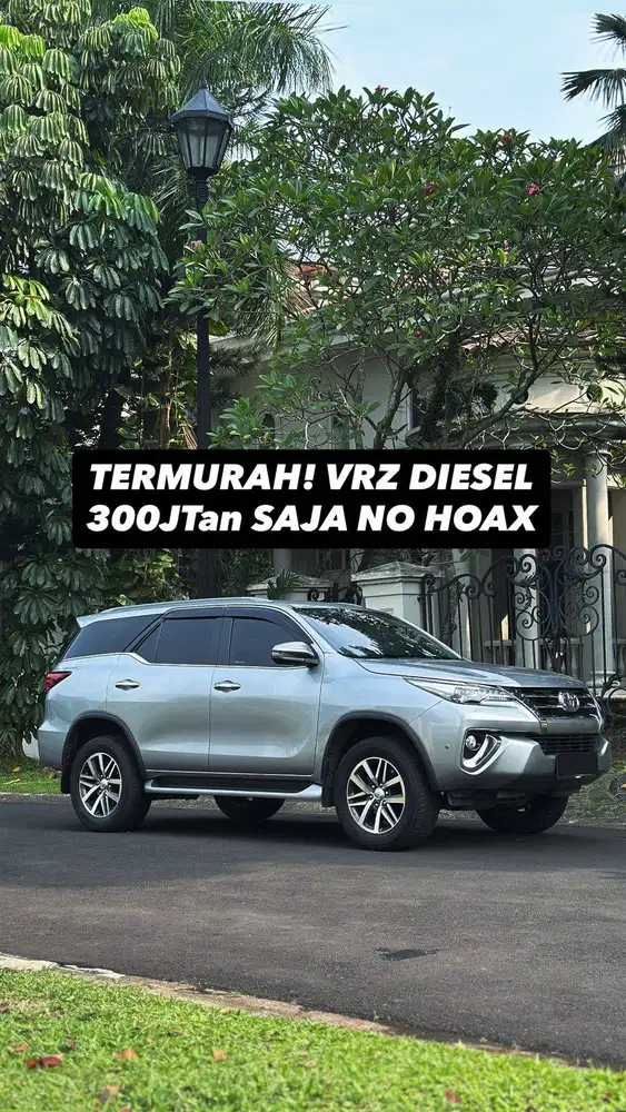 [CASH] Toyota Fortuner VRZ 2017 Diesel Matic AT