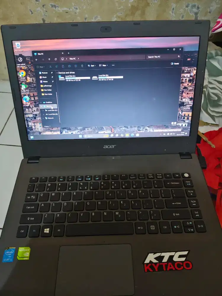 Acer e5 473g ram 8GB