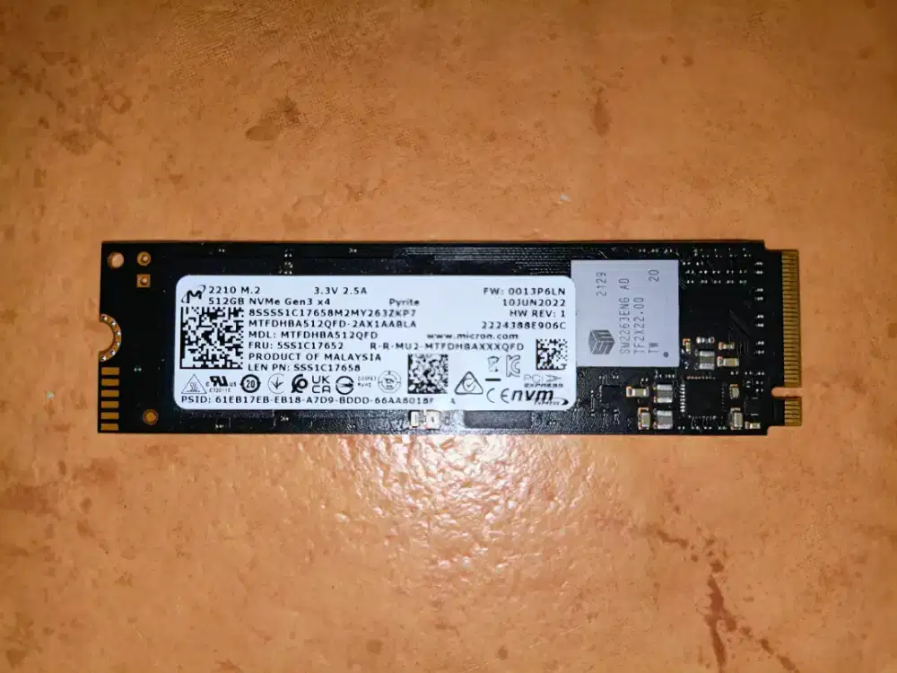 Ssd M2 NVMe 512gb copotan .