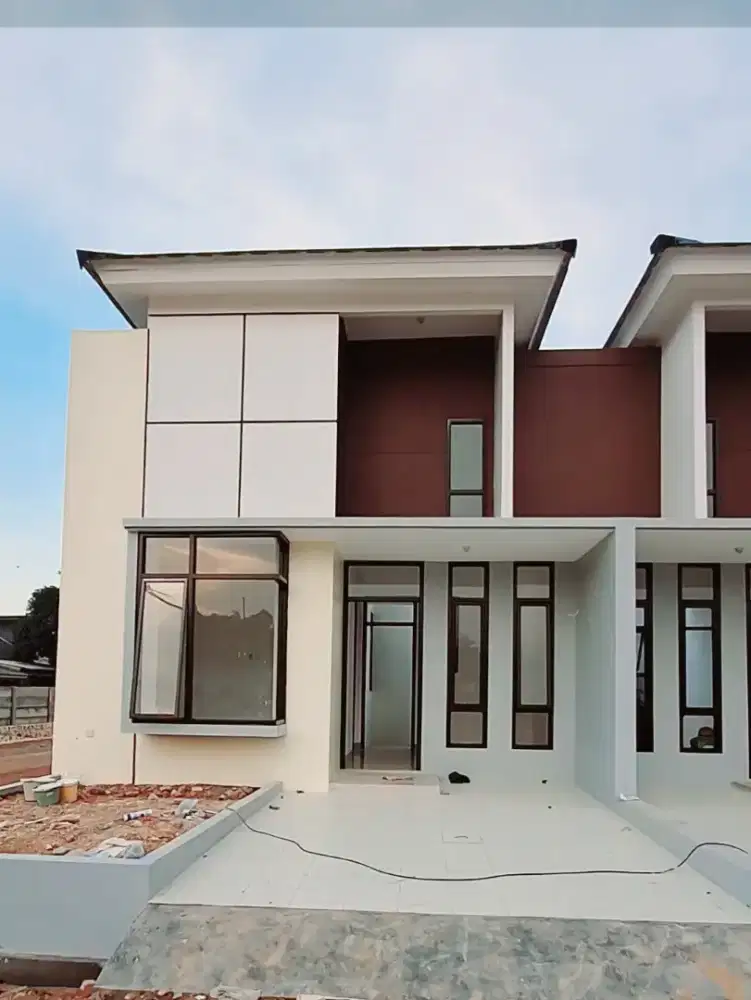 Rumah 1 lantai serasa 2 lantai mutira panongan 1 tahap 2