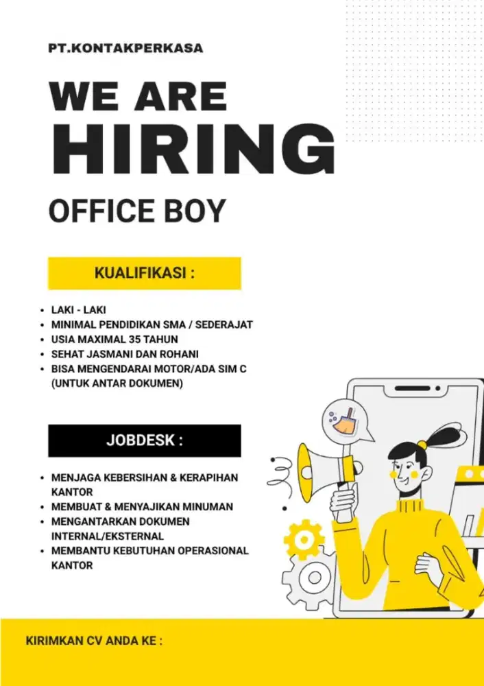 Loker Office Boy