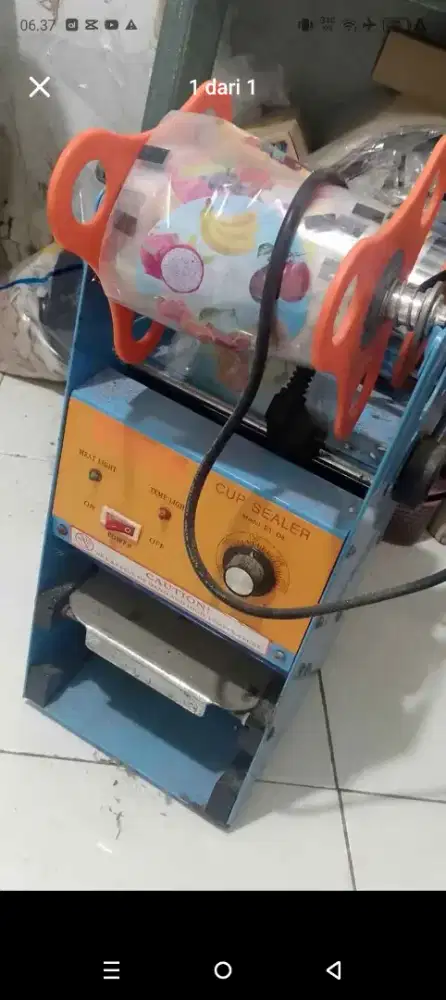 Mesin Press cup