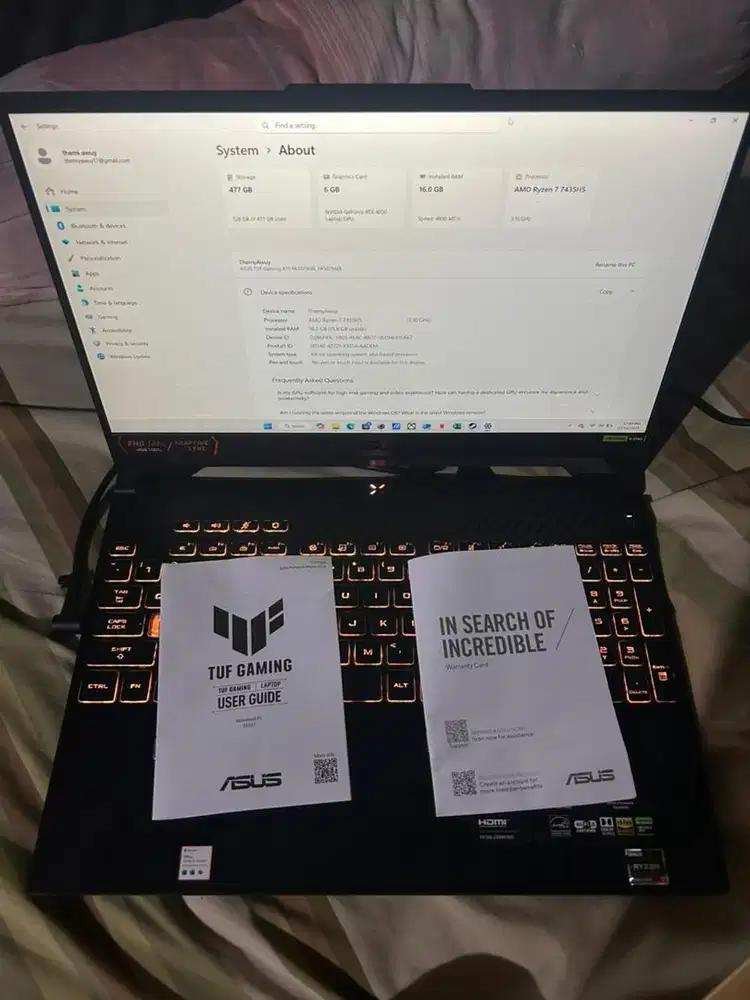 JUAL ASUS TUF GAMING
