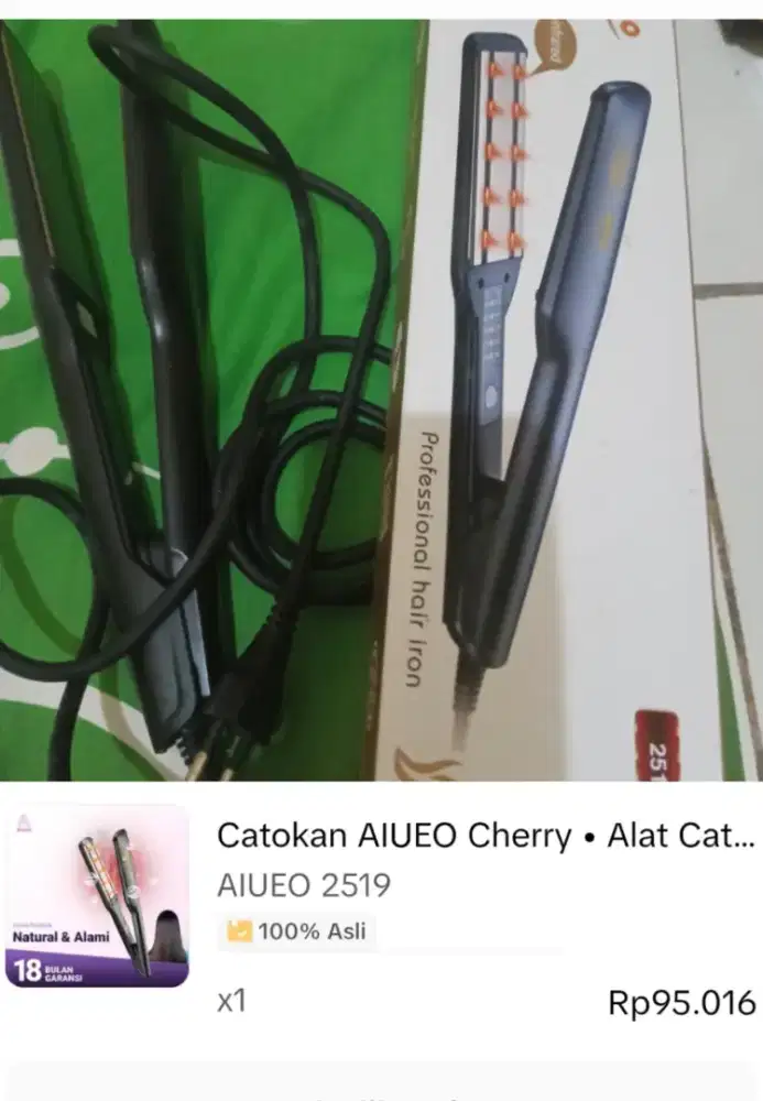Catokan rambut wanita