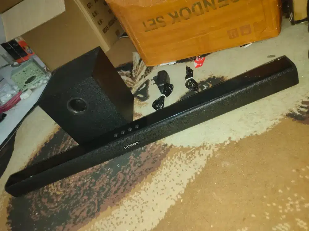 (BEKAS) SoundBar & Subwoofer ROBOT RB690 SuperBass Stereo Sound Normal
