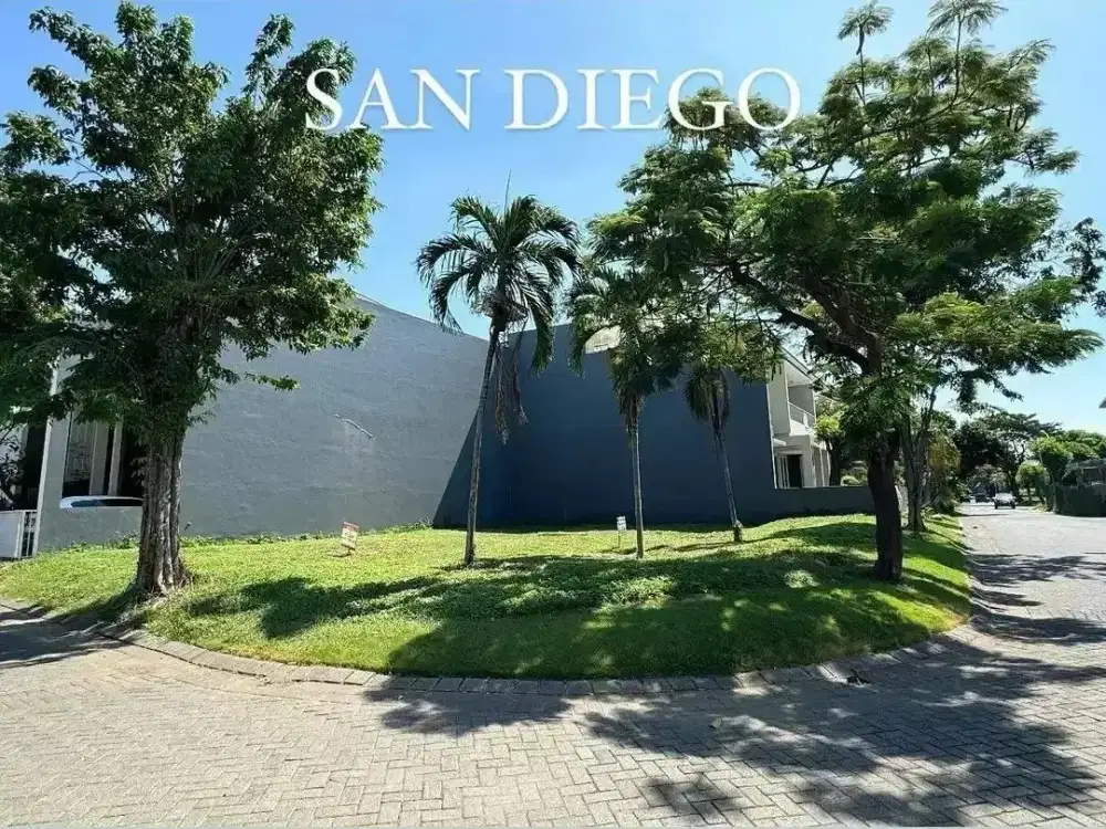 Tanah kavling pakuwon city cluster san diego surabaya timur