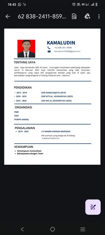 cari pekerjaann