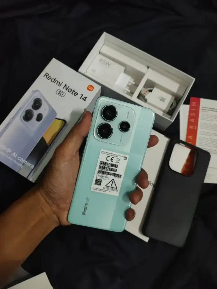 Redmi note 14 5G 12/512 fullset