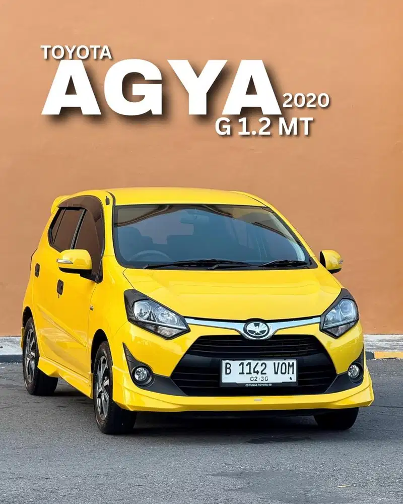 (DP 5JT) TOYOTA AGYA 1.2 TRD S MT 2020