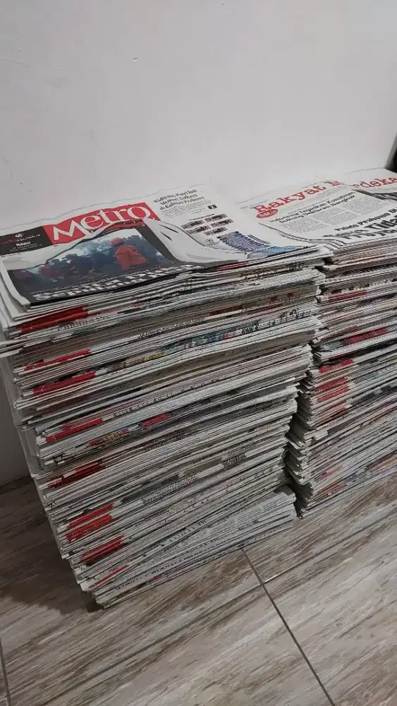 Jual Koran Bekas belum terpakai