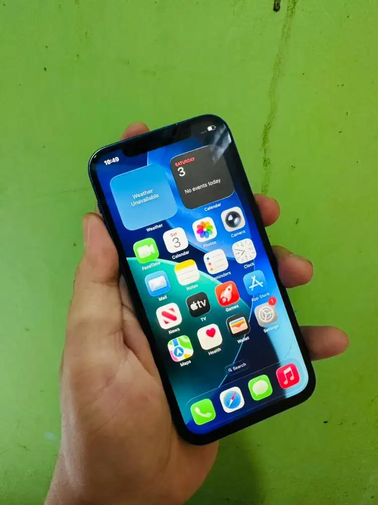 Iphone 12/64 Biru