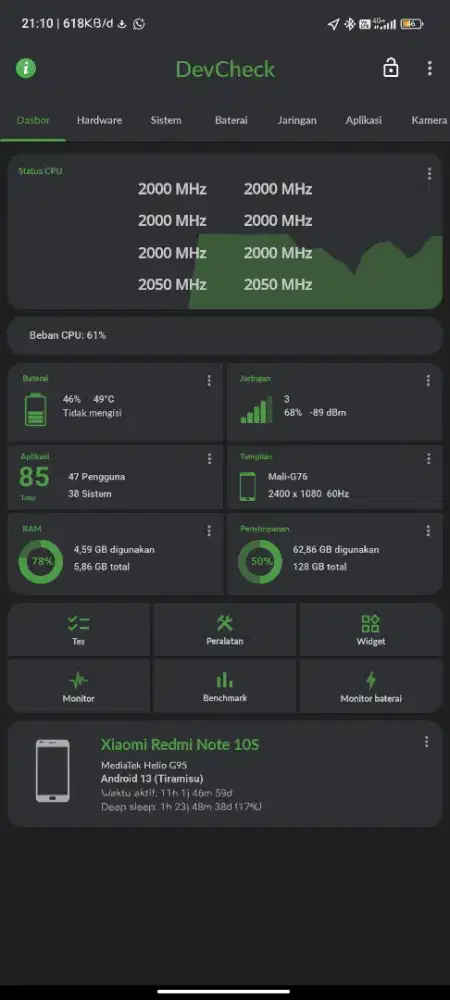 Redmi note 10s 6/128 gb