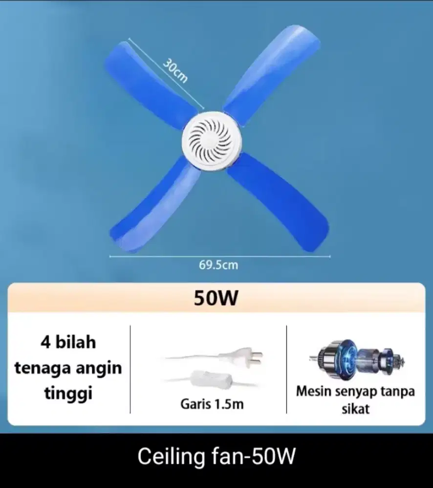 KIPAS ANGIN GANTUNG BALING BALING