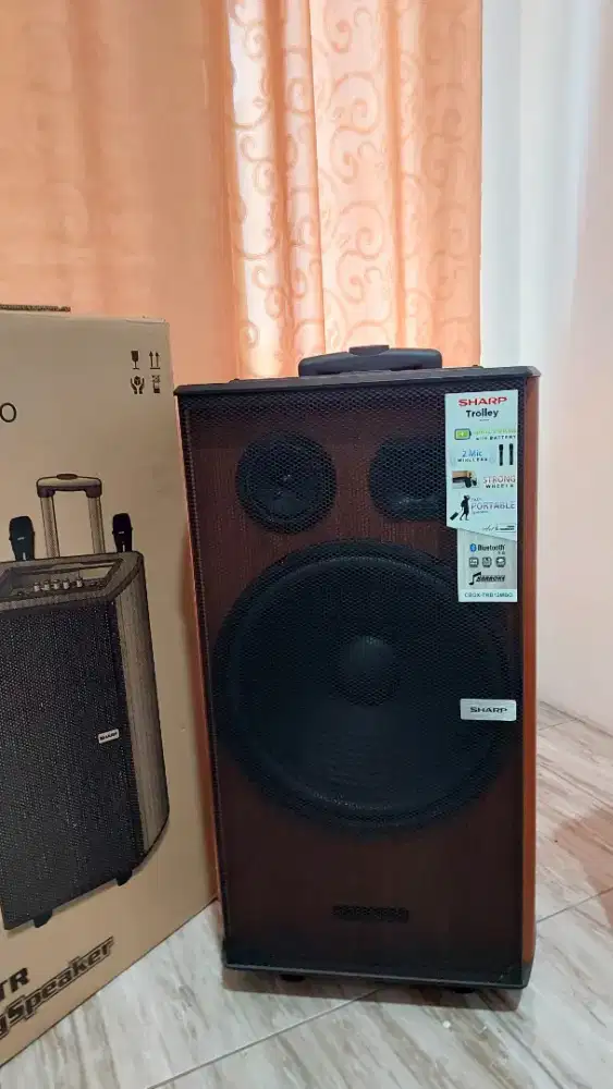 Speaker SHARP Bluetooth Trolley
