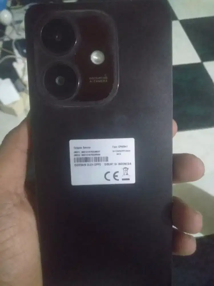 Jual hp Oppo a3x ram 6/128gb kelengkapan fullset