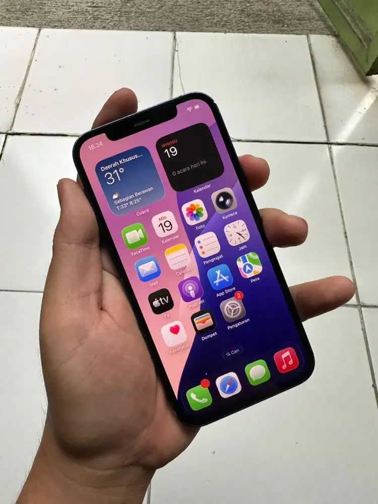 Iphone 12/64 Biru