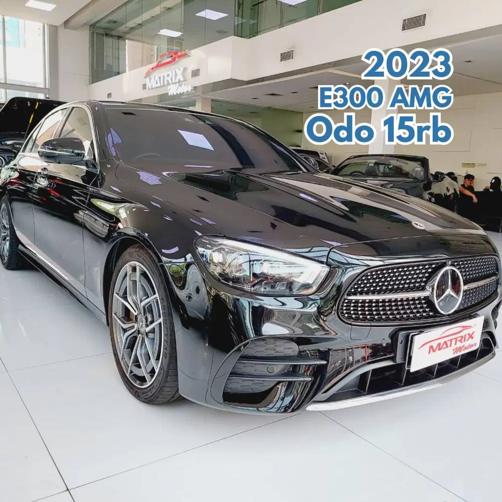 Mercedes Benz E300 AMG 2023 Facelift Black Mercy E 300 Hitam W213