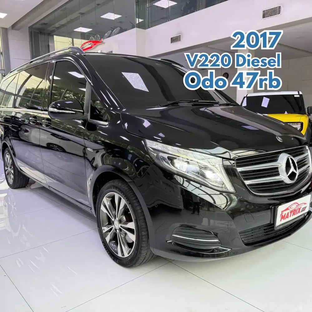 Mercedes Benz V220d Diesel 2017 NIK 2016 Black Mercy V220 Viano Hitam