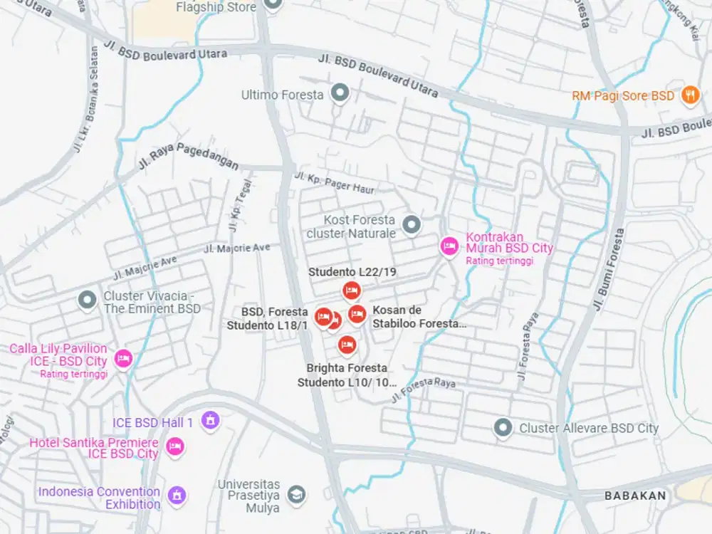 Jual Kavling BSD City - Foresta Studento 140 m2