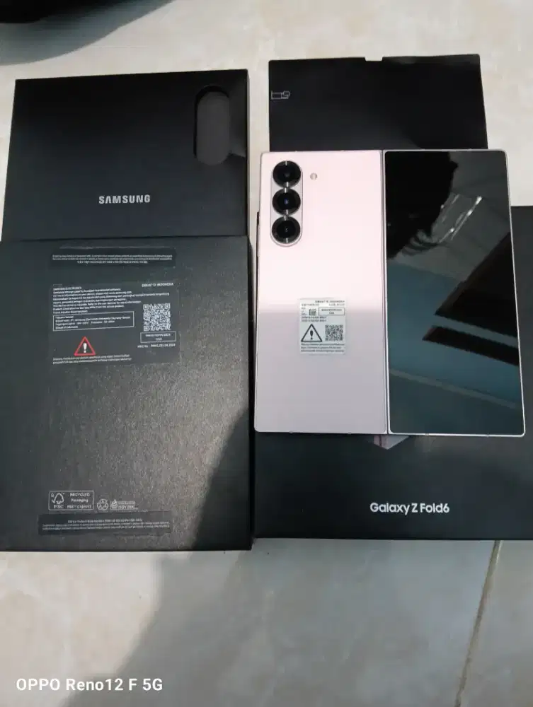 Samsung z fold 6 12/512 fullset ori