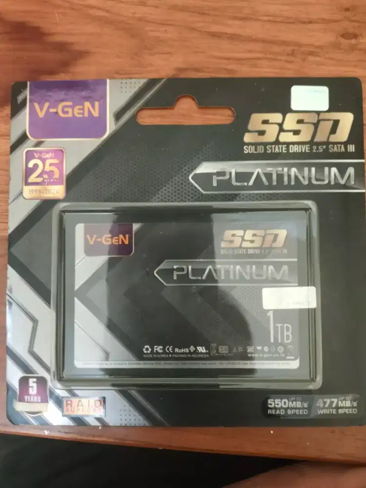 SSD NVME Gen 4 x4 1TB ya merk Sabrent New