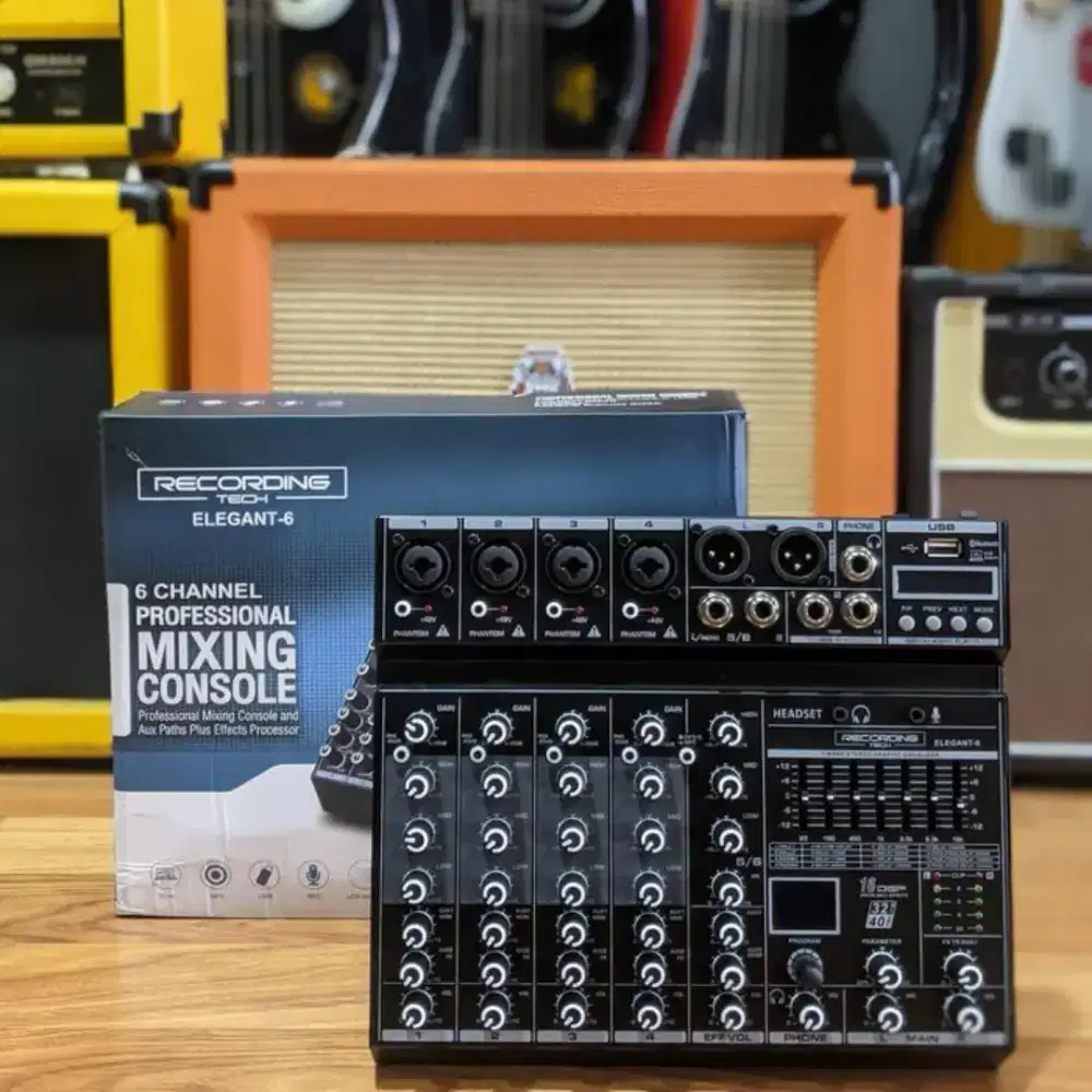 Mixer Audio Recording Tech Elegant-6