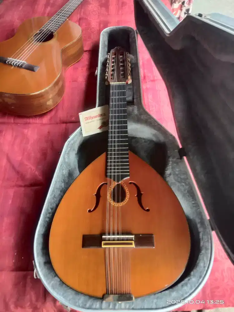 Gitar/Lute Alhambra Mod 6P 12 String Made In Spain Langka