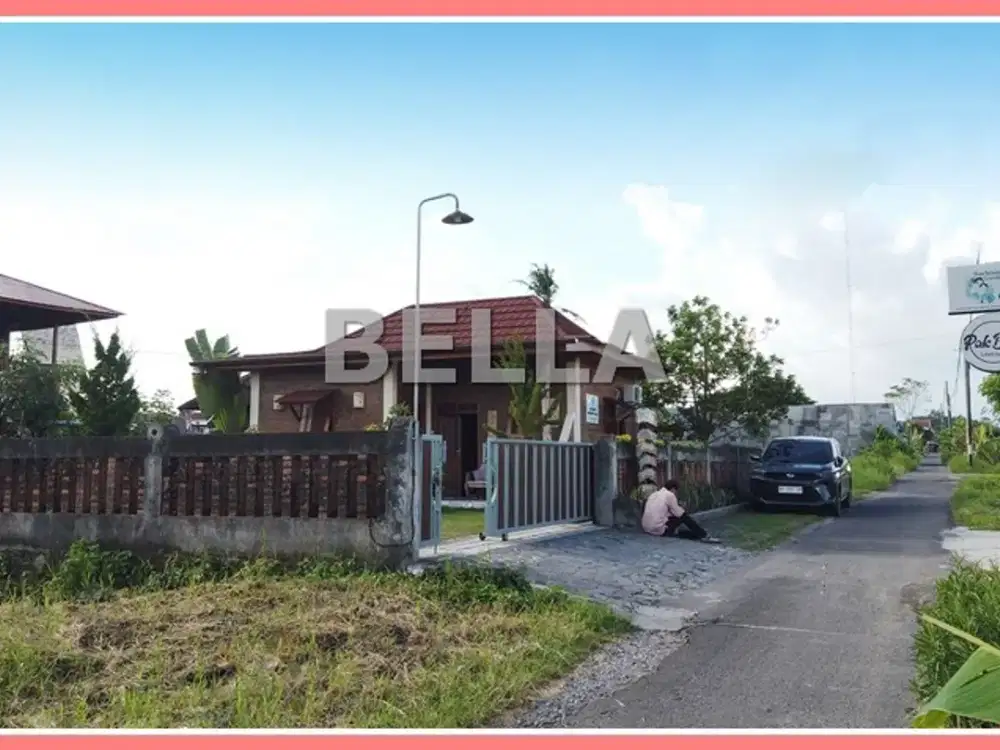 kavling tanah jogja jl damai , kawasan villa view sawah jl kaliurang km 8 utara UGM