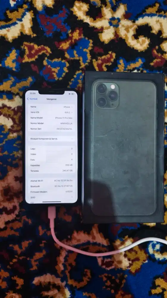 Iphone 11 pro max 256gb