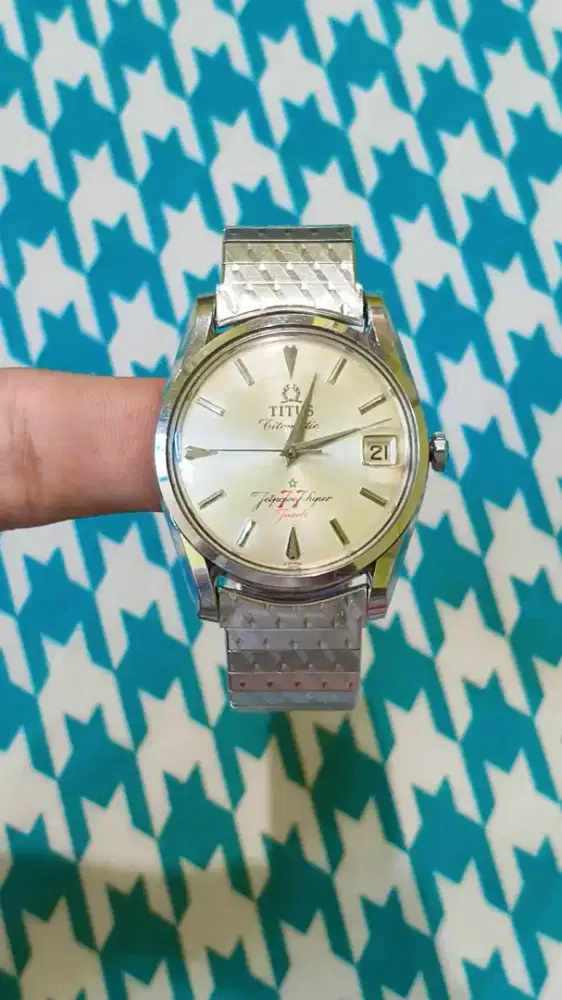 Jam tangan TITUS 77 full sett all original