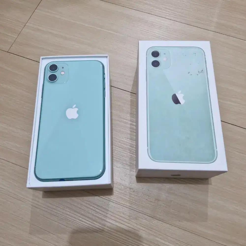 iPhone 11 256 Gb All Operator aman Bh 90% Mulus Terawat Fullset