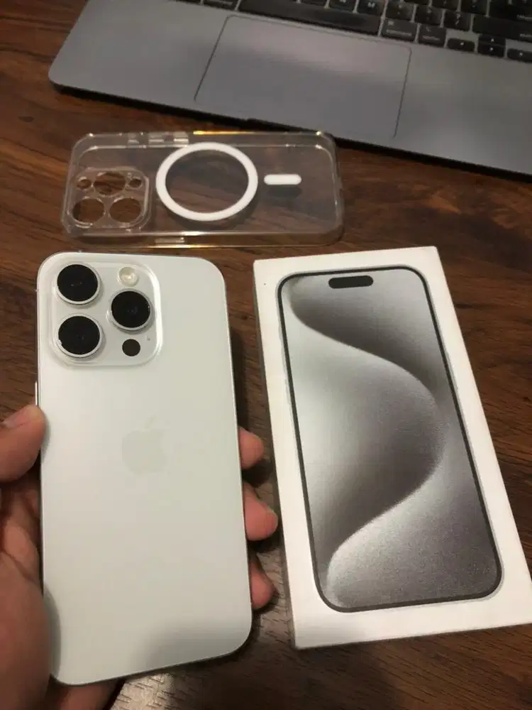 Iphone 15 Pro White Titanium 128gb