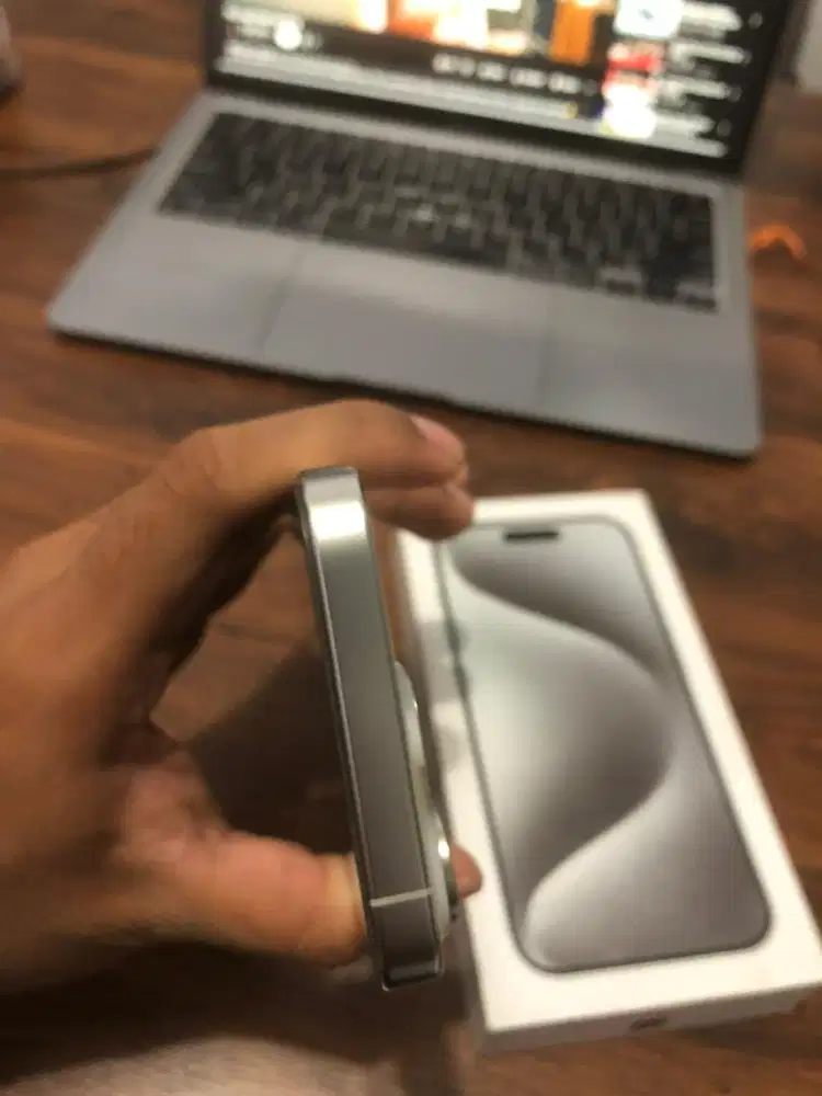 Iphone 15 Pro White Titanium 128gb