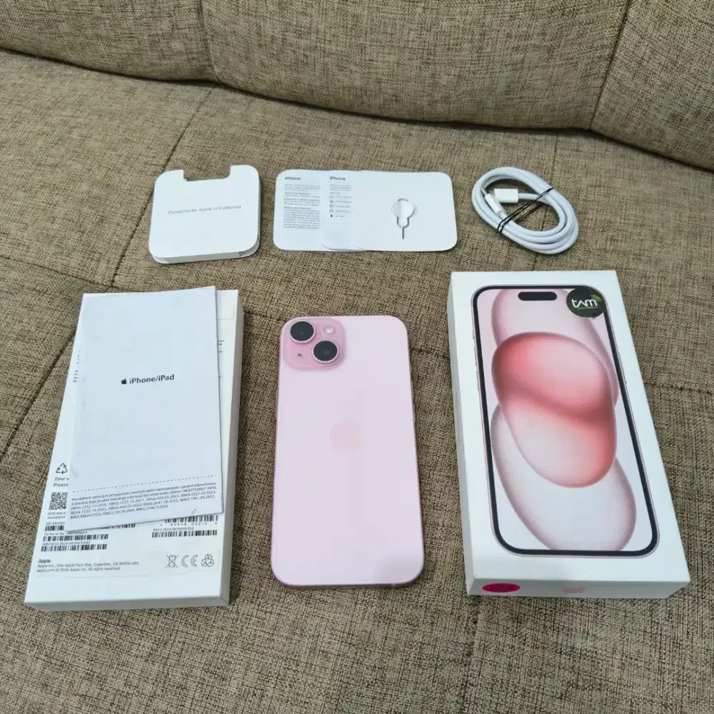 iPhone 15 128 Gb Resmi iBox Bh 100% Mulus Full Original On Juni 2026