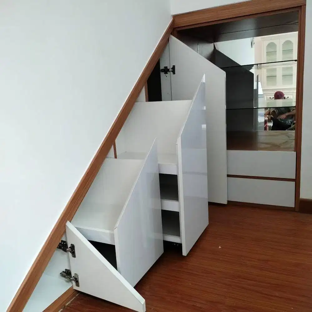 Custom Interior Kitchen Set, Backdrop TV, Lemari, Wardrobe, Kitchenset