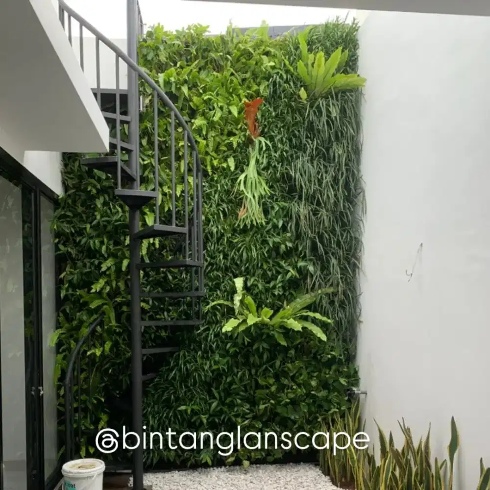 Vertical garden murah - tukang taman - jasa pembuatan taman