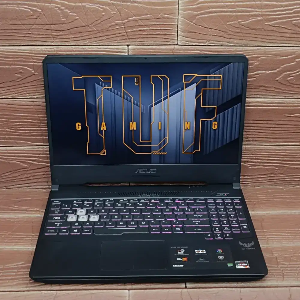 ASUS TUF GAMING FX505DD AMD RYZEN 5-3550H 8GB SSD 512GB GTX 1050 RGB