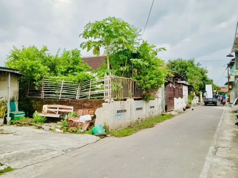 Tanah Pekarangan Siap Bangun Dekat Kawasan Bisnis Solobaru