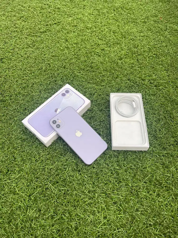 iPhone 11 128gb purple ex inter CH/A fullset