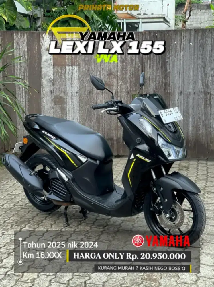 Yamaha All New Lexi LX 155 2025 Nik 2024