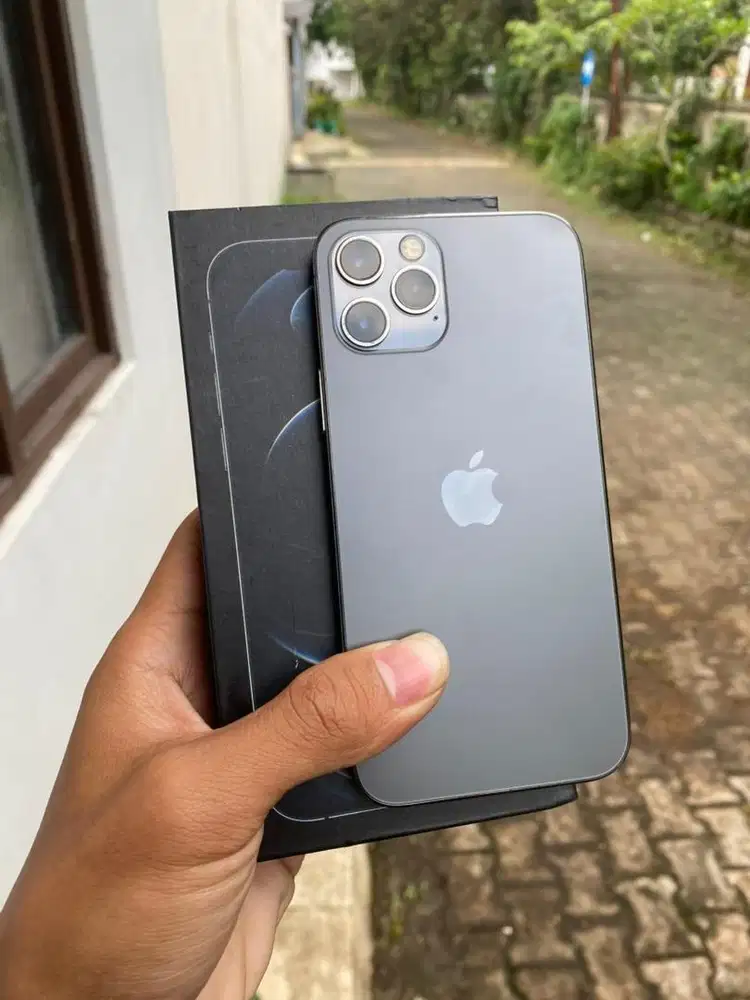 Iphone 12 Pro 128gb All Opperator Fullset Nominus Mulus Full Ori!