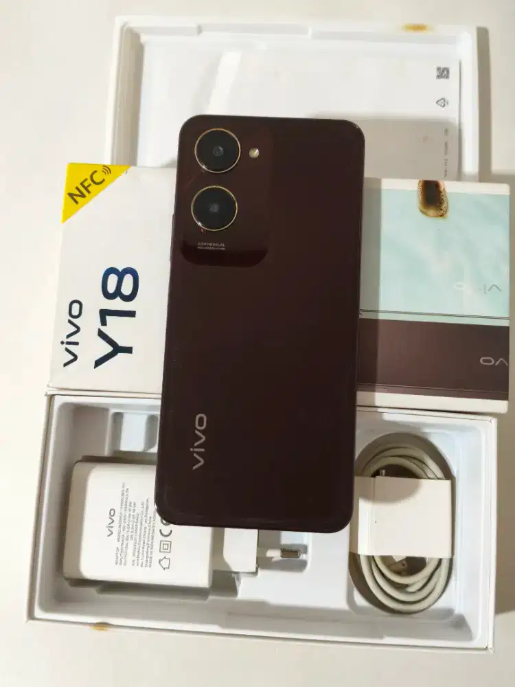 Vivo Y18 Ram 6+6/128 Second Resmi