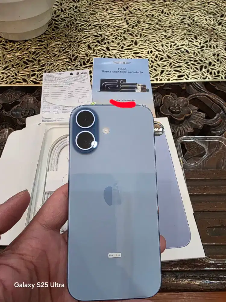 iPhone 17 256 Mist Blue blibli proteksi + 2 tahun