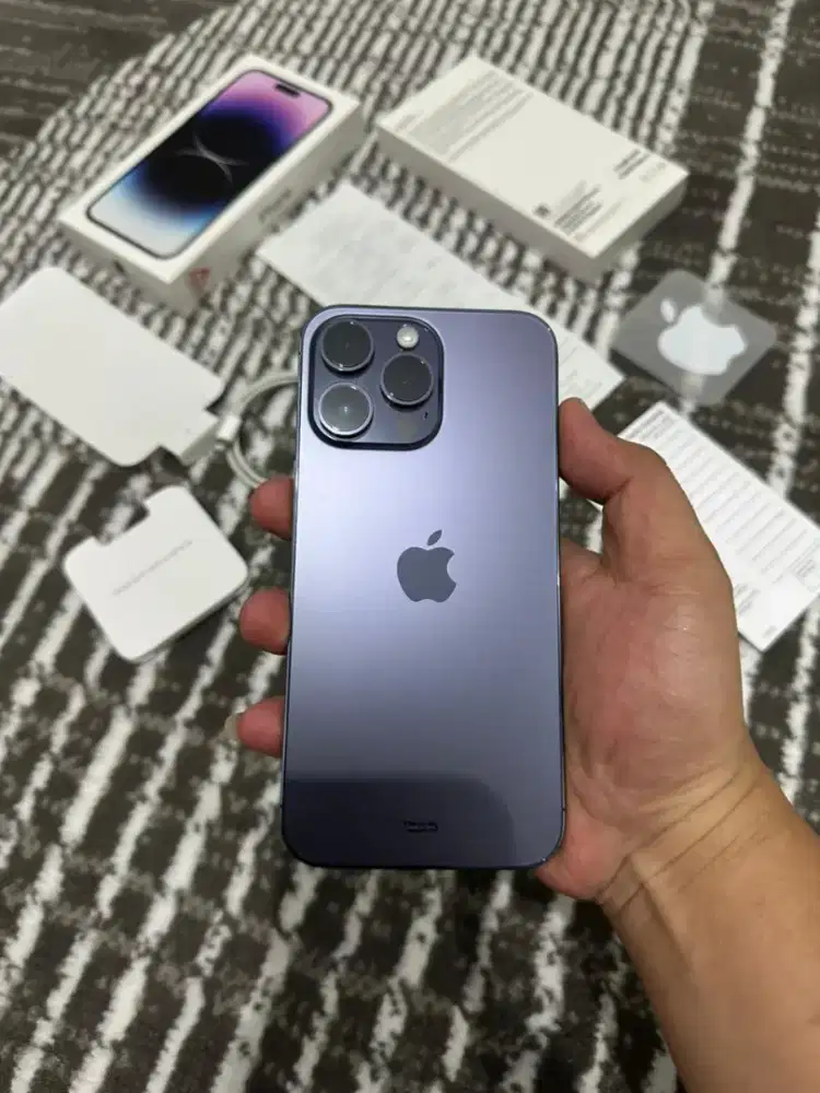 iPhone 14 Promax 128gb iBox Resmi Fullset Original